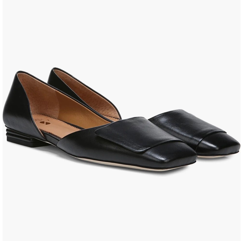 Sarto by Franco Sarto Tracy Flat Black Leather